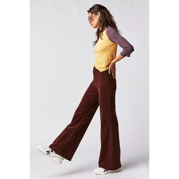 Mother The Cord Patch Pocket Roller Jeans - Picture 2 of 9